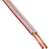 InLine Cavo per altoparlanti , 2x2,5mm², CCA, trasparente, 50m
