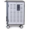 Ergotron DM40-2009-2 portable device management cart& cabinet Libera installazione Argento
