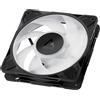 ARCTIC Freezer P12 Pro A-RGB Case per computer Ventilatore 12 cm Nero, Bianco 1 pz