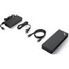 Lenovo ThinkPad Universal Thunderbolt 4 Smart Dock Cablato Nero