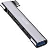 InLine InLineSlim USB-C Hub, 4 porte, USB 3.0 + 3x USB 2.0, design sottile