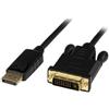 StarTech.com Cavo convertitore adattatore attivo DisplayPort a DVI da 91 cm - DP a DVI 2560x1600 - Nero