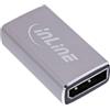 InLine 17291A adattatore per inversione del genere dei cavi DisplayPort Grigio