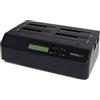 StarTech.com Docking Station per Hard Disk a 4 Slot - Duplicatore ed Eraser USB 3.0/eSATA per SSD/HDD SATA - Dock Standalone