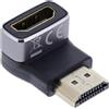 InLine 17991F adattatore per inversione del genere dei cavi HDMI A Nero, Grigio