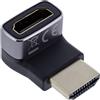 InLine 17991G adattatore per inversione del genere dei cavi HDMI A Nero, Grigio