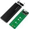 LogiLink UA0314 contenitore di unità di archiviazione Box esterno SSD Nero M.2