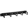 StarTech.com Pannello di gestione cavi per armadi Server Rack da 19 1U - con anelli a D - Pannello orizzontale per gestione