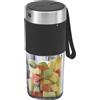 WMF KITCHENminis 0416700011 0,3 L Sbattitore con base 50 W Nero, Acciaio inox, Trasparente