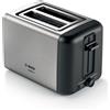 Bosch TAT3P420DE tostapane 2 fetta/e 970 W Nero, Argento