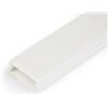 StarTech.com Solida canalina per la gestione dei cavi con nastro adesivo e coperchio, 32mm P x 11mm H - 1m L , canaletta per