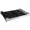 StarTech.com Ripiano Scorrevole 2U per Armadio Rack 19, Mensola Ventilata con Braccio Passacavo, Profondità di montaggio da 70