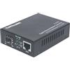 Intellinet 510493 convertitore multimediale di rete 1000 Mbit/s Nero