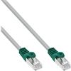 InLine 0.5m S-FTP Cat5e Crossover cavo di rete Grigio 0,5 m