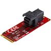 StarTech.com Scheda Adattatore PCI Express 3.0 U.2 (SFF-8643) a M.2 per SSD NVMe U.2 da 2,5