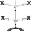 StarTech.com Supporto per Quattro Monitor - Braccio Articolato - Acciaio e Alluminio