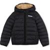 Timberland, Piumino, Logo Stampato, Bambino, Nero e Marrone, 6 Anni