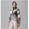 COLUMBIA PILE CROPPED STAMPATO CON ABBOTTONATURA CORTA A PRESSIONE HELVETIA SHARK DREAMING