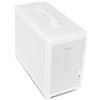 NOX XTREME PRODUCTS Hummer Refresh - Case PC Mini Tower Micro ATX/ITX Trasportabile, Design Full Mesh, Ventola PWM 120mm inclusa, Spazio per 5 Ventole, USB-C e 3.0, Bianco