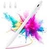 BAZO Penna stilo per iPad 2018-2025, ricarica rapida, 15 minuti, rifiuto di palmo, sensibilità all'inclinazione, compatibile con iPad Pro M4/M5/13/11 pollici, Air M2/M3/3/4/5, mini 5/6/7, iPad 6-11