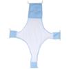 YARNOW Rete da Bagno per Ragazzo Ragazza Antiscivolo in Mesh Flessibile Struttura Regolabile in Pp e Tessuto Blu per Bagnetto Sicuro e Confortevole