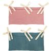 OAOSDH 2 Pezzi Di Borsa Per Il Letto Per Bambini, Borsa Sospeso Da Passeggino, Decorazione Della Camera Per Bambini, Borsa Per Sospensione Di Grande Capacità