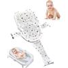 LOZTBUE Seggiolini per bagnetto,Tappetino da Bagno per Neonati, Cuscino Bagnetto Neonato Universale, Rete Bagnetto Sedile Bagnetti, Bagnetto Supporto Sedile Regolabile,per Bambino 0-3 anni