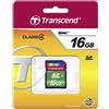 Transcend SDHC Trascend 16GB Classe 4memory card - TS16GSDHC4