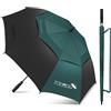 ZOMAKE Ombrello Pioggia Grande, Umbrella Golf，亮点为：Ombrello Antivento Resistenti per Uomo Donna, Lungo Ombrelli Extra Large Robusto Automatico