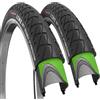 Fincci Pneumatici Bici 26 x 1.95 50-559 con Protezione Antipuntura 3mm | Copertone Bici 26x1.95 50-559 con TPI 30 e Pressione 40-60 PSI per una Maggiore Resistenza alle Forature - Set da 2