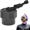 Generic Sport Immersione Regolatore Coperchio serbatoio Strumento di protezione | Coperchio antipolvere in silicone, copertura universale per porta BACCANO, protezione antiruggine per attrezzatura subacquea
