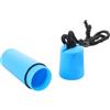 Abaodam Contenitore Stagno Blu in PP con Cordino per Viaggio e Snorkeling | Protezione da Sabbia, Acqua e Sporco, Struttura Resistente a Pressione e Urti, per Monete e Contanti