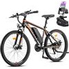 Fafrees Bici Elettrica 26 Mountain Bike Elettrica 21 Velocità Batteria Rimovibile 36V13.5Ah EBike Uomo Donna Adulti con Pedalata Assistita, Freni a Disco Meccanici, Autonomia di 80-100km
