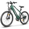 SAMEBIKE Bici Elettrica uomo 27.5 con 540Wh batteria e display LCD 250W motore E-Mountain Bike Autonomia di 90km 50N·m coppia cambio a 7 marce mtb elettrica a doppia sospensione(verde)