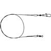 Petri's Catch 2016 PetrisCatch - Set di 10 scomparti in acciaio con moschettone, per luccio, 25 cm, 40 cm, 12 kg/20 kg, 1 x 7