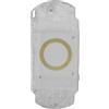 Domary Custodia di Ricambio per 1000 con Kit Pulsanti, Custodia Trasparente | Corpo in Materiale PC, Cover Posteriore Antiscivolo, Set di Alloggiamenti per Console di Gioco Antiurto, Frontalino