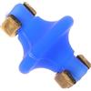 Sosoport Bead per Corda Arco Ricurvo in Silicone Blu, Ancoraggio Preciso | Superficie Lucida, Compatibilità, Rilascio Fluido, Installazione Rapida, per Archi Ricurvi