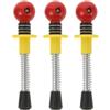 JUMPLAWN 3 Pezzi Asta Molla Flipper per Flipper Tavolo e Pinball Machine, Plastico e Acciaio, Alta Sensibilità, Controllo Preciso, Compatibile Game Machine,