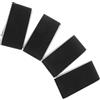Healvian 4 Pezzi Cinghia di Fissaggio Snowboard Chiusura a Strappo in Nylon Nero | Sciatori e Snowboarder, Organizza L'attrezzatura, Raggruppa la Coppia, Uso Outdoor