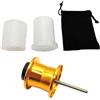 generic Bobina di mulinello da pesca leggera da 5,9 g per piccole esche | Adatto per daiwa per tatula 103 SV per tw, design lungo fuso, lega di alluminio, sistema frenante stabile