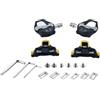 FLNEX Pedali per bici da strada, leggeri, con tacchetti, compatibili con sistema SPD-SL