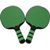 SHINEOFI Racchetta da Allenamento per Ping Pong per Principianti Verde | Impugnatura Antiscivolo, Uso Interno ed Esterno, Plastico, per Scuola e Partite