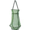 generic Gabbia da pesca pieghevole con bordo in acciaio morbido verde Mesh | Rete di grande capacità, mantiene i pesci in vita, design facile da piegare, bordo in acciaio morbido, struttura in nylon