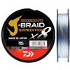 DAIWA J-Braid Expedition X8E, 0,32mm, 31,0kg/68,4lbs, 300m, Multi-Color, Lenza Intrecciata, 12552-132
