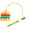 Generic Anti perso Golf Tee Hanger Anti Perso Golf Tee Holder Anello | Carino cibo a tema golfista pratica forniture di formazione per principianti uomini donne madre padre fidanzato papà