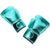 MAGICLULU Guanti da Boxe per Ragazzo Ragazza Verdi 1 Paio, Forma Anatomica | PU e Spugna, Chiusura a Strappo Regolabile, Polso Ampio, per Allenamento PE e Fitness