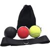 HOIXZCS Migliora la coordinazione -mano con il set di esercizi con fascia | testa con palla da boxe per bambini e adulti a casa. Esercizi con gioco con palla da boxe per migliorare la reazione. Set di