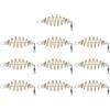 generic Carp Fishing Feeder Spring Sinker Rig Metal Bait Trappola per pesci grandi Corrispondenza grossa Pesca Fiumi 88x24mm 5.5g 24pcs