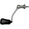 generic Manico per mulinello da pesca in lega di alluminio con impugnatura in EVA per Penn per fierce Battle III 1000-4000 Power braccio di ricambio nero grigio 11 cm