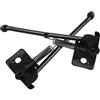 Artibetter 2 Pezzi Cavalletto Bicicletta per Bici da 16 Pollici, Supporto | Metallo Nero, Angolo Regolabile e Base Antiscivolo, Leggero e Portatile per Uso Quotidiano e Uscite